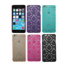 Rubberized Damask Vintage Pattern Case For Iphone 6 Plus
