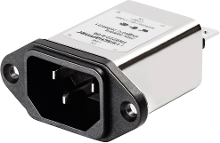 Schaffner FN 9222 3 06 FN 9222 3 06 Netfilter Met IEC connector 250 V/AC 3 A 2.5 MH (b x h) 48 mm x 22.5 Mm 1 stuk(s)
