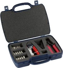 Schwaiger FVS 315 261 Persstekkermontageset Geschikt voor: F stekker, Coaxkabel