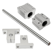 Scs8uu/sk8 8x200mm Optical Axis Linear Ball Bearing Rail Guide Support Cnc Set