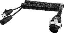 SecoRüt ECO771 136 Verbindingskabel [Aanhangercontact 15 polig   Aanhangercontact 7 polig type N, Aanhangercontact 7 polig type S]