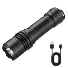 SEEKNITE ST13 1800 Lumen Compakte EDC LED Zaklamp USB Oplaadbaar Tactische Mini Torch,5 Modi Super Helder IPX6 Waterdich