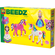 SES Creative BEEDZ   Strijkkralen Eenhoorns en prinsesjes Knutselen 06216