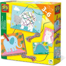 SES Creative Ik leer string art Knutselen 14642