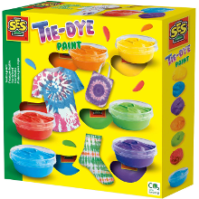 SES Creative Tie dye textielverf 00368, 6 stuks