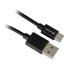Sharkoon USB 2.0 Type A   Type C kabel, 1,5m kabel