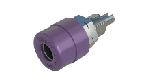 SKS Hirschmann BIL 20 vi Laboratoriumbus Bus, inbouw verticaal Stift Ø: 4 mm Violet 1 stuk(s)
