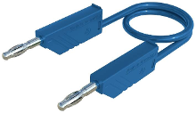 SKS Hirschmann CO MLN 200/1 Meetsnoer Banaanstekker 4 mm Banaanstekker 4 mm 2.00 M Blauw 1 stuk(s)