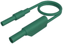 SKS Hirschmann MAL S WS B 100/2,5 gn Veiligheidsmeetsnoer 4mm veiligheidsbus 4mm veiligheidsstekker, stapelbaar 100 cm Groen 1 stuk(s)