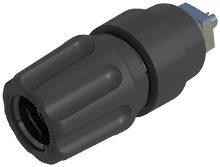 SKS Hirschmann PKNI 10 B Poolklem Zwart 63 A 1 stuk(s)