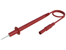 SKS Hirschmann PL 2700 S r Meetsnoer [Testpunt   4 mm stekker] 100 cm Rood