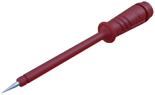 SKS Hirschmann PRUEF 2 rt Probe Steekaansluiting 4 mm CAT I Rood 1 stuk(s)