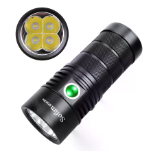 Sofirn SP36 Pro 8000LM 450m Beam Krachtige LED  zaklamp 4x SST40 Type C Oplaadbaar IPX8 Waterdicht 3x 18650 Batterij And