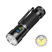 Sofirn SR23 LED UV LED Zaklamp 3300 lumenen 365 nm Dubbele lichtbron Type C oplaadbaar Magneetstaart IP68 waterdicht 217