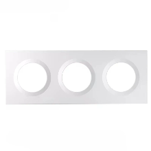 SONOFF EF2G EF3G Wand Switch Frame Orb 2/3 Gang Aangepast voor Fusion Series Orb MW1/Orb ZBW1L/Orb RBS/E1GS Ontworpen vo