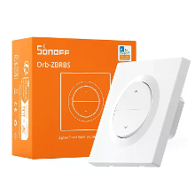 SONOFF MINI ZBRBS E Zigbee Slimme Rolgordijn Wand schakelaart Fusion Series Orb ZBRBS Nauwkeurige Percentage Aanpassing