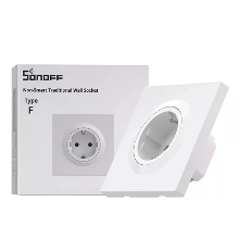 SONOFF WS01STPF E Fusion Serie Niet Slim Traditionele Wand Contactdoos Type F Vlamvertragende Bescherming Vochtbestendig