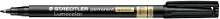 Staedtler Lumocolor® permanent special 319 319 F 9 Permanent marker Zwart Watervast: Ja