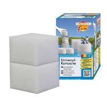 Summer Fun   cartridgefilter (2 stuks)   wit â€“ universeel