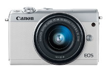 Systeemcamera Canon Eos M100 Incl. Ef M 15 45 Mm + Ef M 22 Mm 24.2 Mpix Wit Wifi, Bluetooth, Klapbaar Display, Touch Screen, Full Hd Video Opname