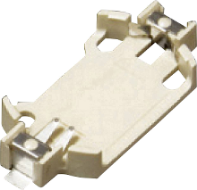 Takachi SMTU2430 Knoopcelhouder 1 CR2430 Horizontaal, Oppervlakte montage SMD (l x b x h) 36.5 X 16.1 X 4.9 Mm