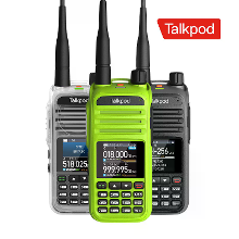 Talkpod A36plus 10W Walkie Talkie Multi Band Dual PTT VHF UHF AM FM Langbereik VOXes Type C Snelle Oplading Draadloze Tw