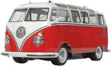 Tamiya M 06 VW Bus Type 2 (T1) Brushed 1:10 RC auto Elektro Straatmodel Achterwielaandrijving Bouwpakket