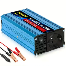 TATALIKEN 400W/1000W Pure Sinusgolf Spanningsomvormer Converteert DC 12V/24V naar AC 220V 50HZ Geschikt voor Auto,Thuis,
