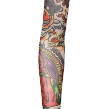 Tattoo Sleeves Arm Stockings Motorbike Riding Cycling Outdoor Sports Sunscreen Halloween Party