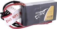 Tattu LiPo accupack 11.1 V 450 mAh Aantal cellen: 3 45 C Softcase BEC