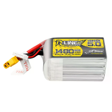 Tattu R Line Versie 5.0 1480MAh 6S 150C 22.2V Lipo Accupakket met XT60 plug voor SpeedyBee Master 5 V2 DarwinFPV CineApe