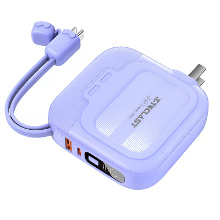 TECLAST S10 Pro 22,5W 10000mAh Wordt geleverd met Plug Krachtbank Ingebouwde Type C+iP Kabel Externe Accu Voeding met 2