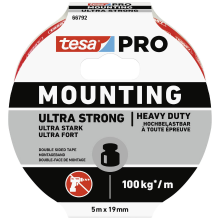 Tesa Mounting PRO Ultra Strong 66792 00001 00 Montagetape Wit (l x b) 5 m x 19 mm 1 stuk(s)