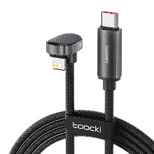 Toocki TQ X97C1 PD20W Type C naar iP U vormige elleboog kabel PD snelle oplading gegevensoverdracht meeraderd dikkere ko
