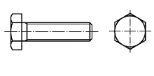 TOOLCRAFT 133791 Zeskantbouten M10 25 mm Buitenzeskant (inbus) DIN 961 Staal 200 stuk(s)