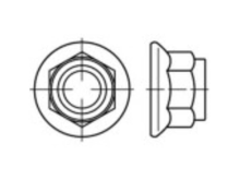 TOOLCRAFT 137203 Borgmoeren M5 DIN 1663 Staal Galvanisch verzinkt 100 stuks