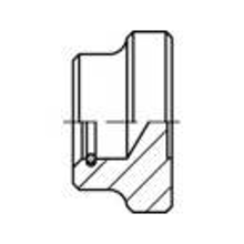 TOOLCRAFT 137879 Pressure pieces M8 Staal 10 stuks