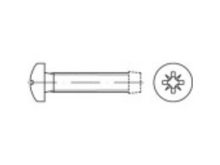 Toolcraft 141072 Tapbouten M6 16 Mm Kruiskop Pozidriv Din 7500 Staal Galvanisch Verzinkt 1000 Stuks