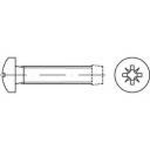 Toolcraft 141090 Tapbouten M8 35 Mm Kruiskop Pozidriv Din 7500 Staal Galvanisch Verzinkt 250 Stuks