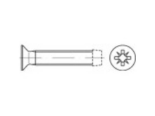 Toolcraft 141162 Tapbouten M3 5 Mm Kruiskop Pozidriv Din 7500 Staal Galvanisch Verzinkt 1000 Stuks
