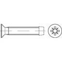 Toolcraft 141204 Tapbouten M6 20 Mm Kruiskop Pozidriv Din 7500 Staal Galvanisch Verzinkt 500 Stuks