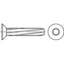 TOOLCRAFT 141886 Tapschroeven M6 45 mm Torx DIN 7516 Staal Galvanisch verzinkt 500 stuks