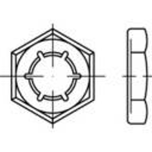 TOOLCRAFT 144087 Borgmoeren M27 DIN 7967 Verenstaal Thermisch verzinkt 100 stuks