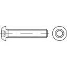TOOLCRAFT 148219 Lenskopschroeven M16 40 mm Binnenzeskant (inbus) Staal Galvanisch verzinkt 100 stuk(s)