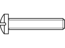TOOLCRAFT 815500 Lenskopschroeven M4 16 mm Kruiskop Phillips DIN 7985 Staal Galvanisch verzinkt 100 stuks