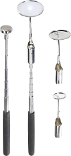 TOOLCRAFT 816419 Inspectiespiegelset 5 delig met LED verlichting