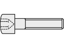 Toolcraft Cilinderschroeven M4 16 Mm Binnenzeskant (inbus) Din 912 Iso 4762 Staal 8.8 Gezwart 100 Stuks