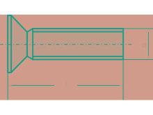 TOOLCRAFT M3*20 D965 4.8 A2K 194637 Verzonken schroeven M3 20 mm Kruiskop Phillips DIN 965 Staal Verzinkt 100 stuks