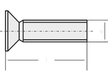 TOOLCRAFT M3*4 D965 4.8 A2K 194779 Verzonken schroeven M3 4 mm Sleuf DIN 965 Staal Verzinkt 100 stuks