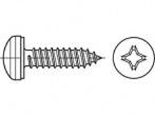 TOOLCRAFT TO 5380620 Plaatschroeven Kruiskop Phillips 88981 RVS A2 1000 stuk(s)